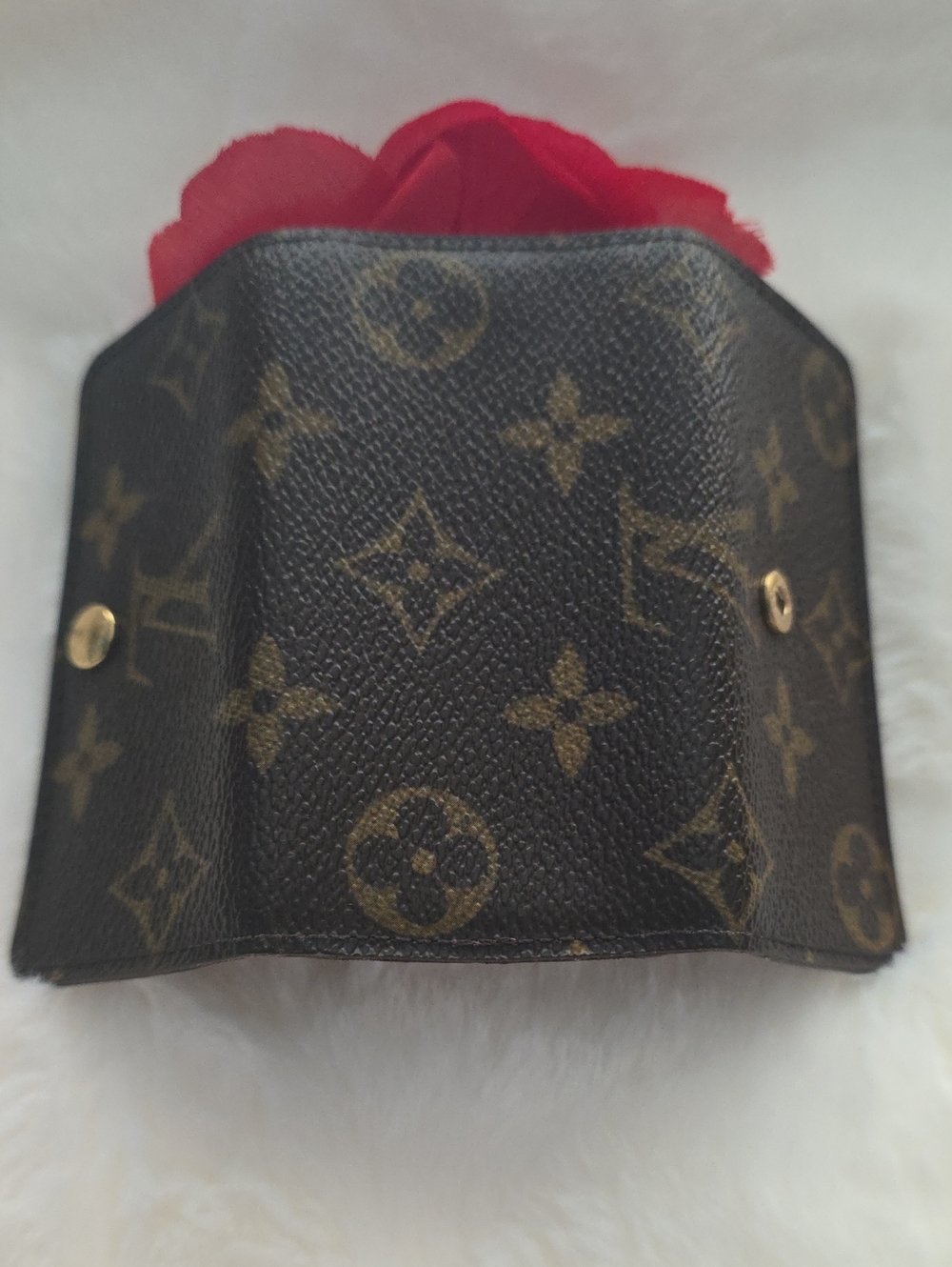 Preloved Louis Vuitton Monogram 4 Keyholder 100%Authentic